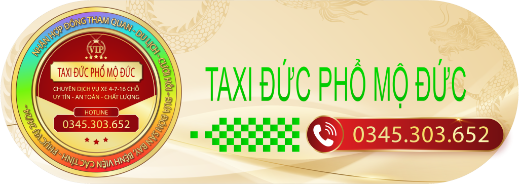 Taxi Đức Phổ Mộ Đức